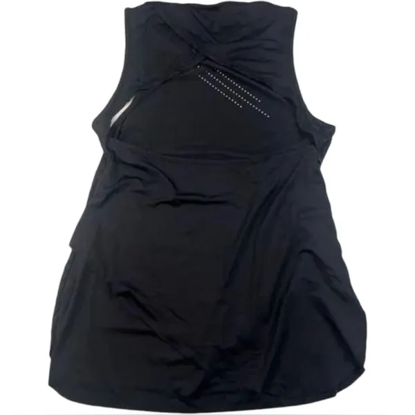 Gymshark Black Open Back Muscle Tank | Women’s Medium - Image 2