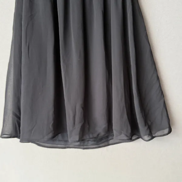 Express sz XS‎ black strapless mini sun dress - Image 4