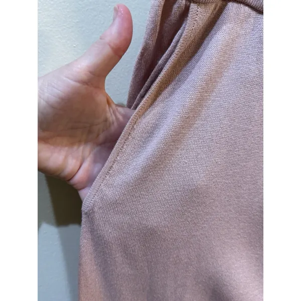 Eileen Fisher Straight York Lounge Pant Size Large Waffle Sweater Relaxed - Image 6