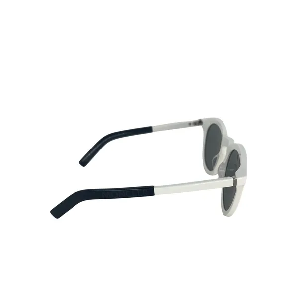 Moncler Odeonn ML0291 21C White Black Round Sunglasses Unisex - Image 10