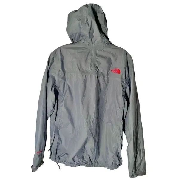 The North Face Shell Hyvent Jacket Gray Pink Lining Size Medium Women’s - Image 3