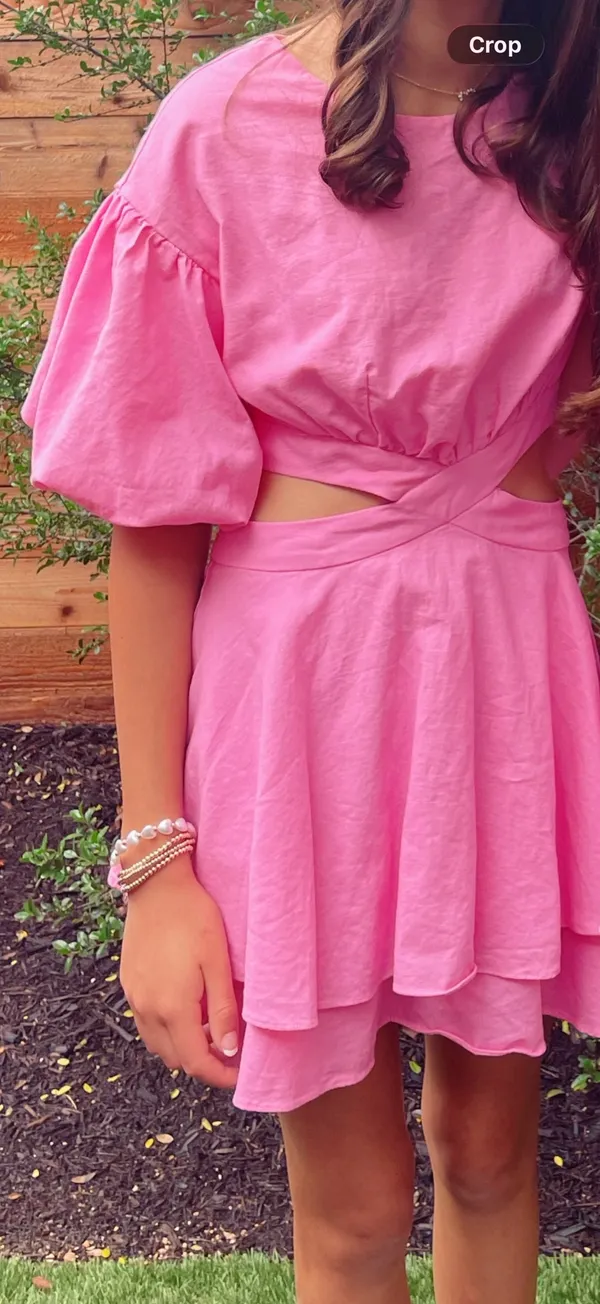 Pink Boutique Dress mini cutout - Image 2