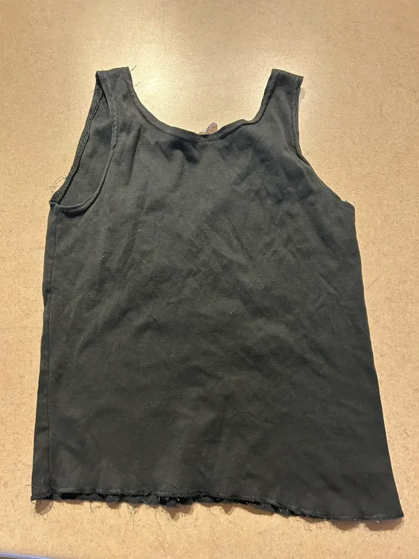 Vintage Motorcycle Top Black - Image 2
