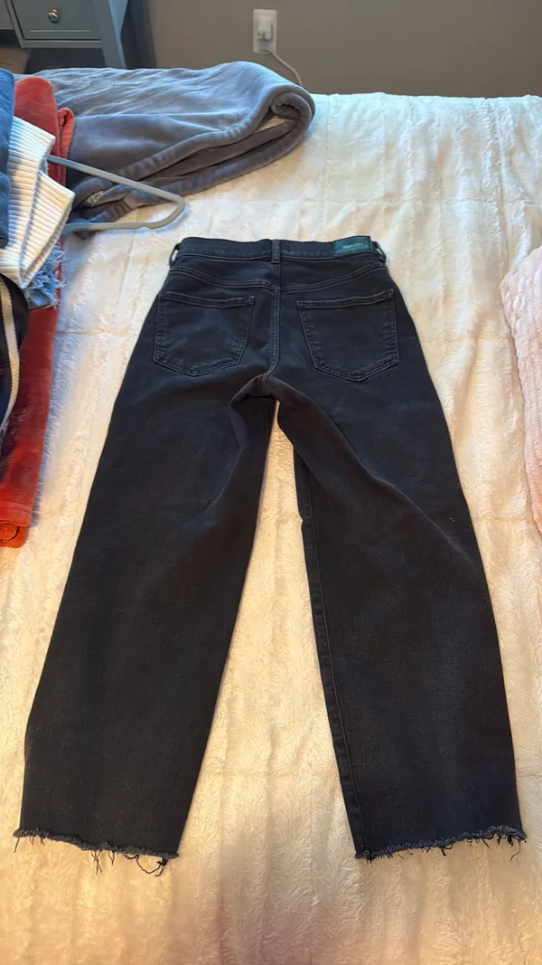 Express Cropped Wide-Leg Jeans High-Rise - Image 2