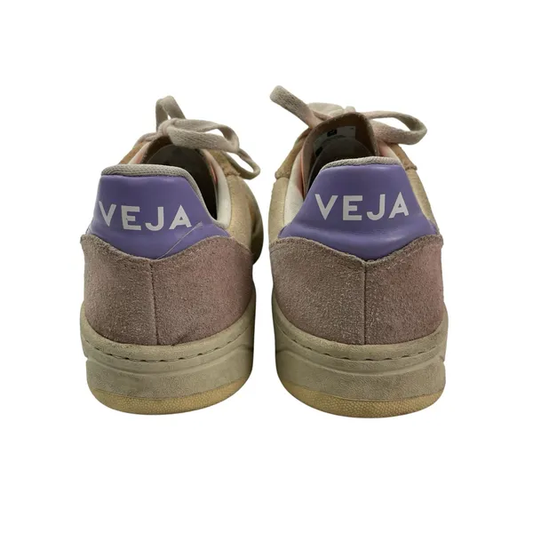 VEJA V-10 Women's Multicolor Low Top Lace Up Round Toe Athletic Sneakers Shoes 8 - Image 3