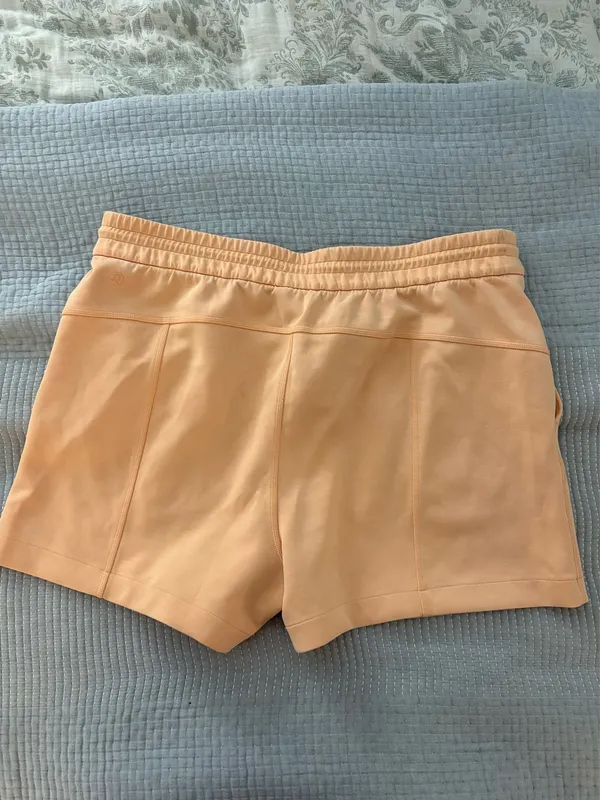 Orange Lululemon Shorts - Image 3