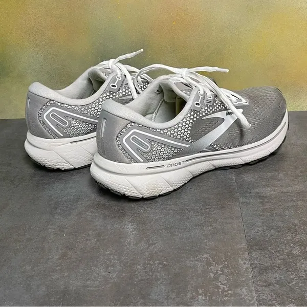 Brooks Ghost 14 Women's Gray Running Shoes Size 8B - Image 11