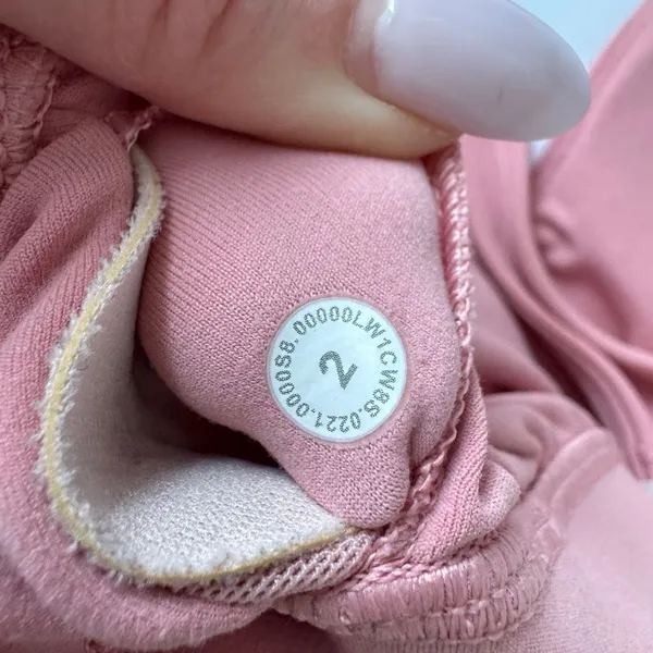 Lululemon Align Tank Pink Puff Cropped Strappy Nulu Fabric Size XS / 2 W1CW8S - Image 5