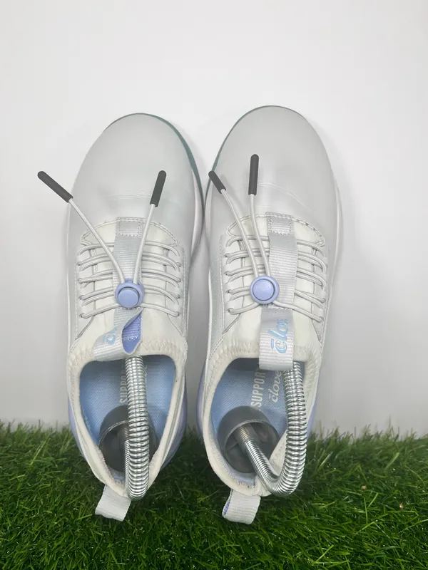 Clove Women’s Size 6 White Blue Nursing Shoes Slip Resistant Healthcare Sneaker - Image 5
