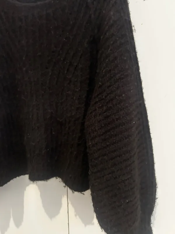 Fluffy Free People Sweater - Image 3