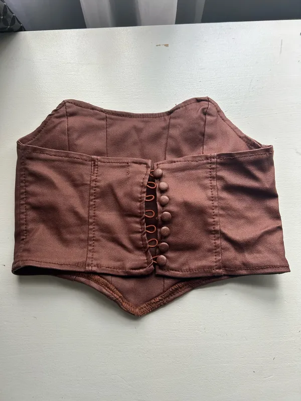 Edikted faux leather top - Image 4