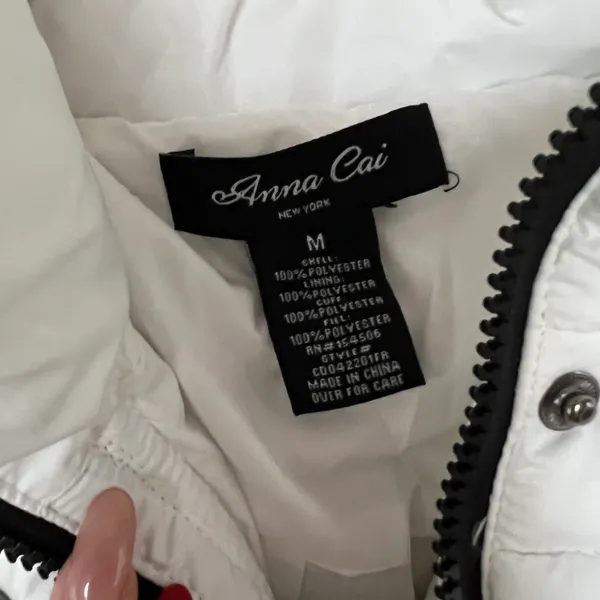 Francescas White Puffer Jacket - Image 4