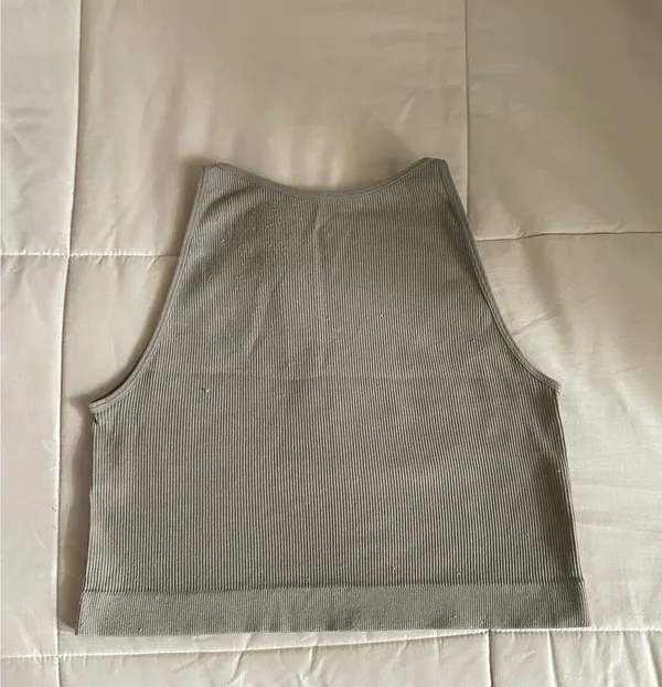 Cotton On Sleeveless Tan Cardigan - Image 2
