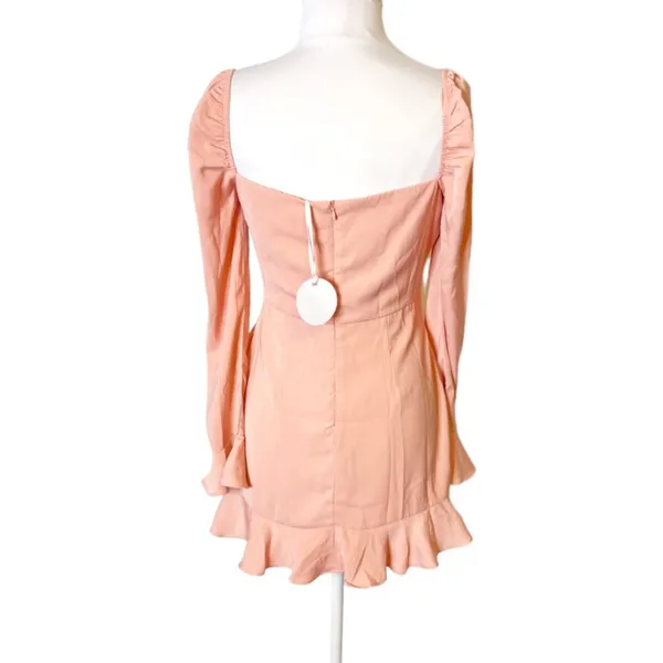 NWT Revolve More to Come Khloe ruffle mini dress‎ sz S - Image 7