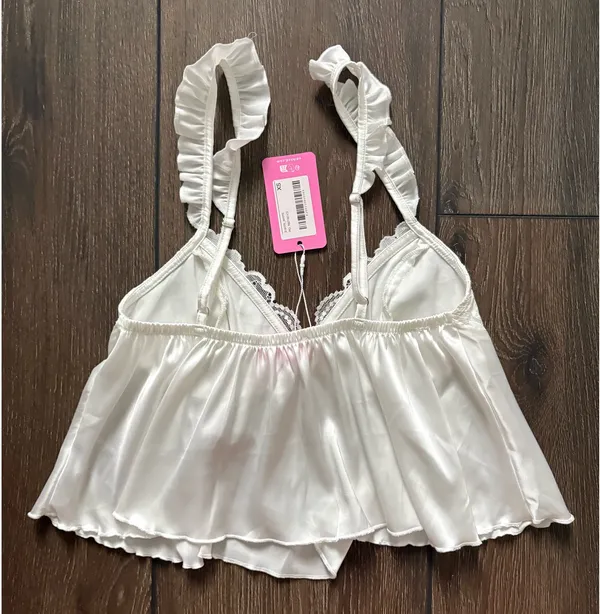 Edikted Lace and Satin Top - Image 3