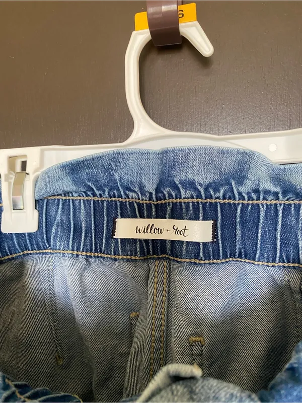 Women's Willow + Root Buckle The Paperbag High Rise Jeans - Image 4