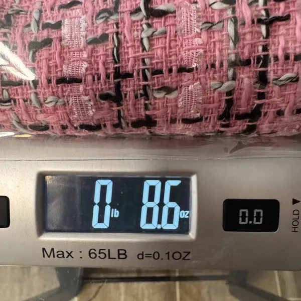 iii Tweed Wool Blend‎ Mini Skirt Womens Sz S Pink New Side Zip - Image 13