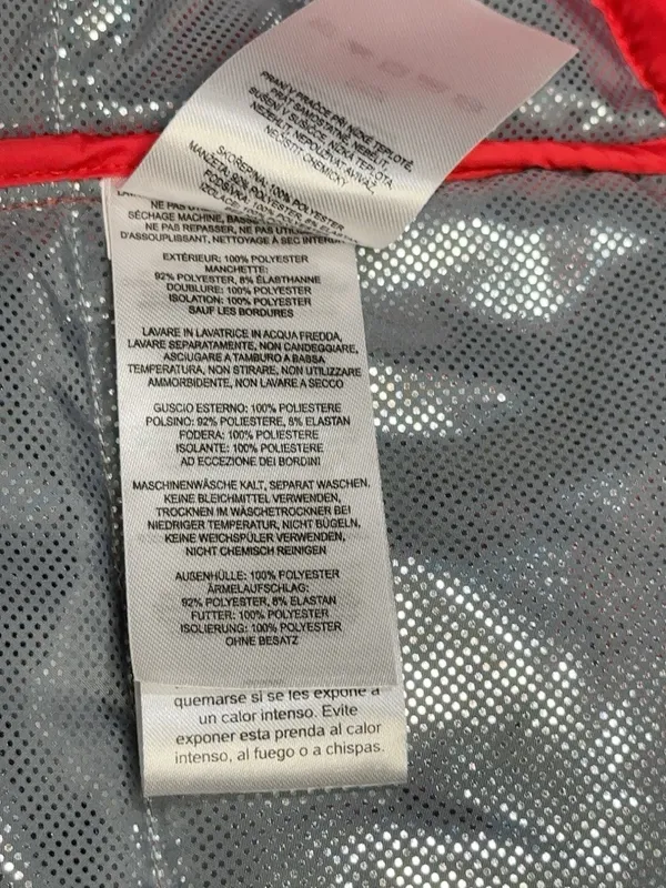 Columbia Women’s S Red Omni-Heat Long Puffer Coat Full Zip - Image 10