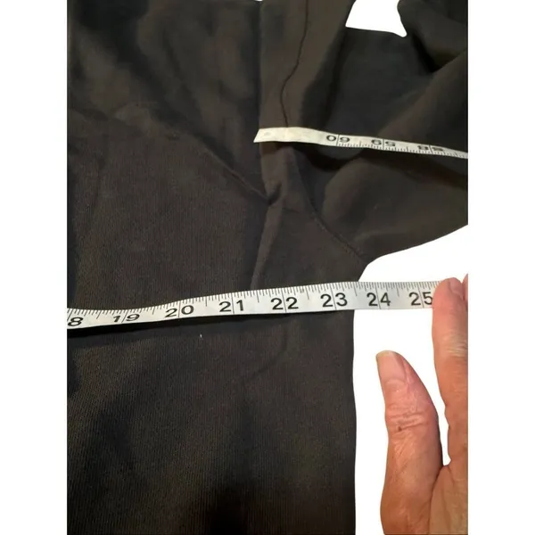 Old Navy SoComfy Oversized Logo Half-Zip Sweatshirt Gray Sz M NWT - Image 5