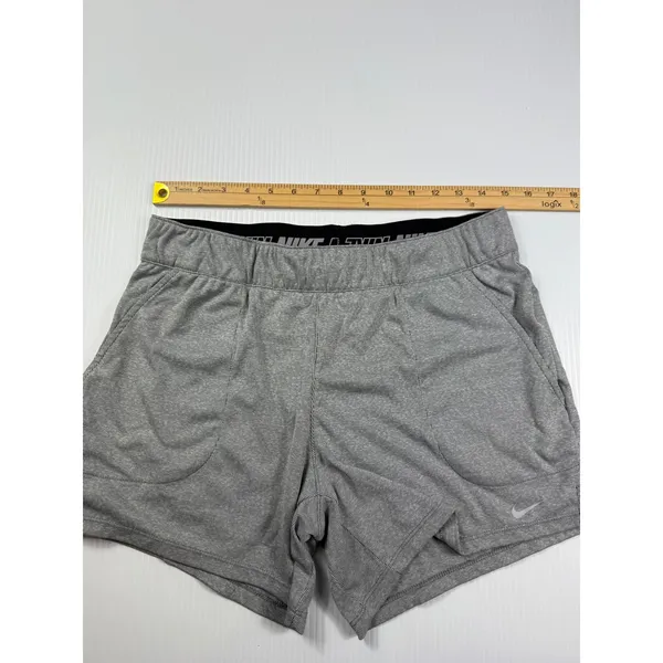 Nike‎ Athletic Shorts Running Gym Training Lounge Gray Shorts M - Image 5