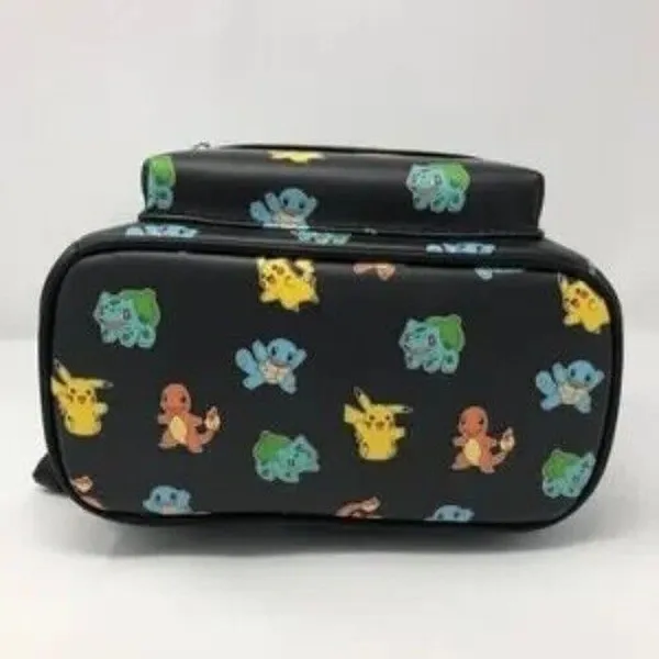 Loungefly Pokémon Starters Mini Backpack Pikachu Charmander Bulbasaur Bag - Image 4