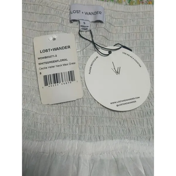 Lost + Wander Cecilia Halter Neck Maxi Small Dress - Image 11