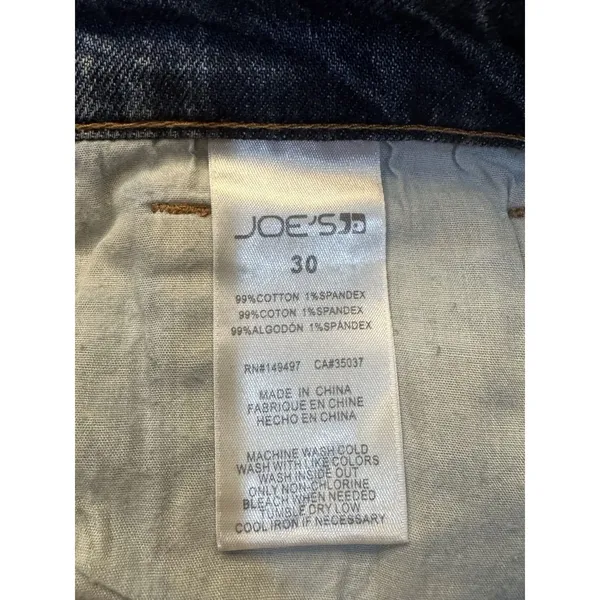 Joes Jeans High Rise Straight Ankle Medium Wash‎ Coffee Size 30 - Image 5