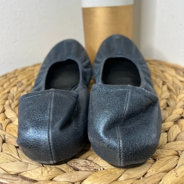 Vera Wang Ballet Flats shoes Lavender Label Metallic Leather - Image 5