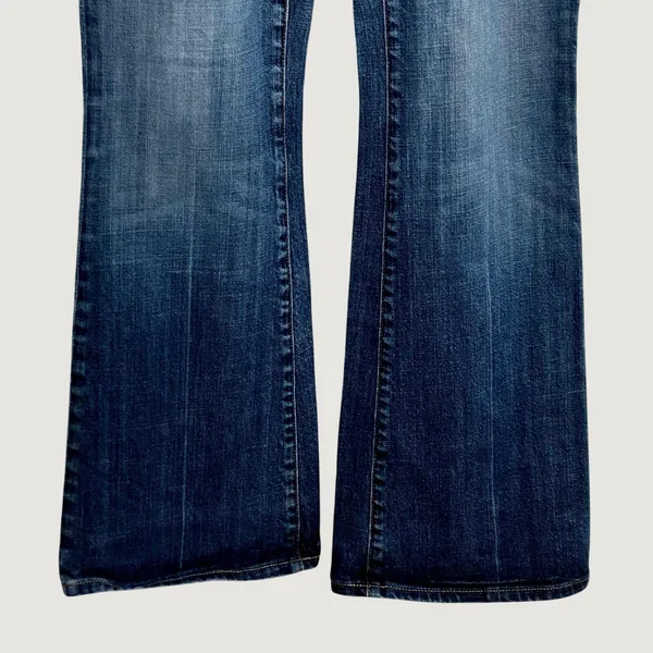 Vintage Y2K Citizens of Humanity Ingrid 002 Low Rise Flare Jeans 31 - Image 2