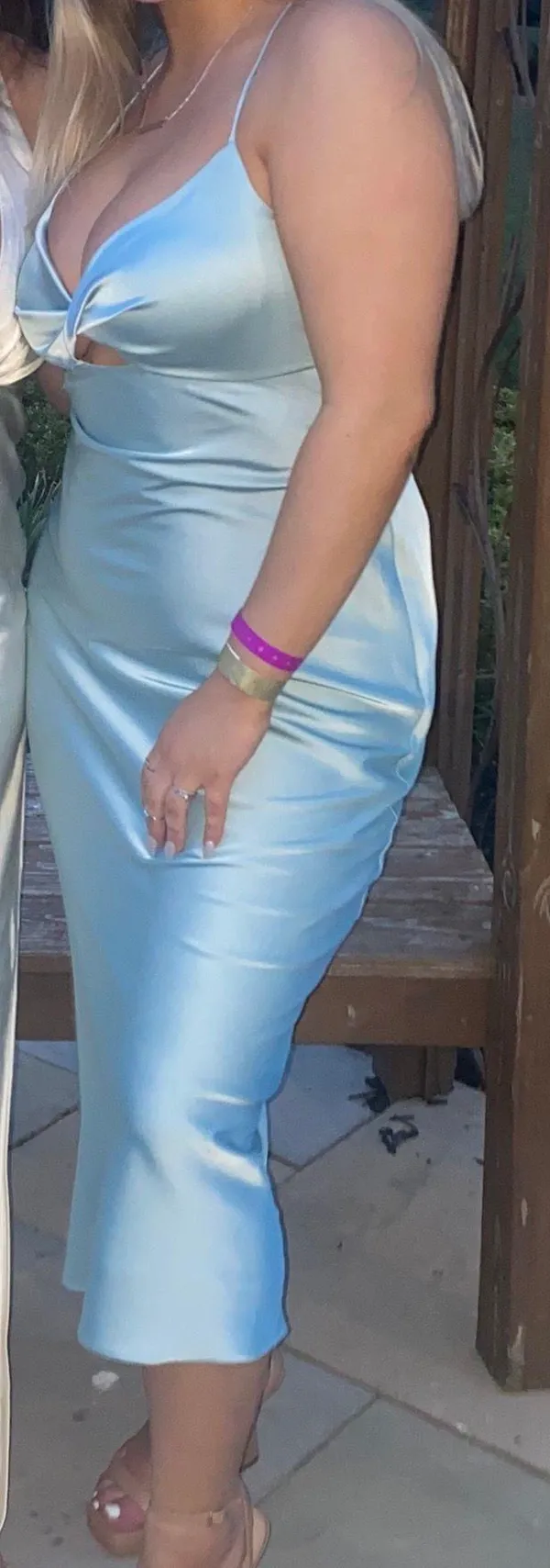 Love, Poppy Baby Blue Formal Dress - Image 3