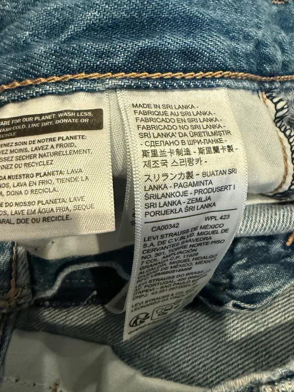 Levi’s Super Low Jeans cargo Y2K - Image 4