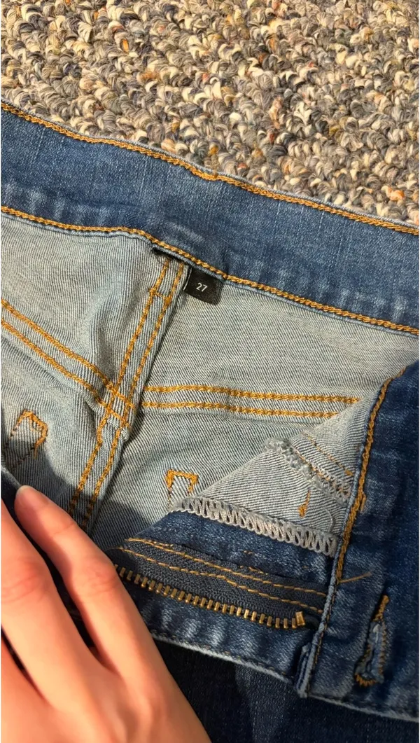 High rise flare jeans Blue Size 25 - Image 3