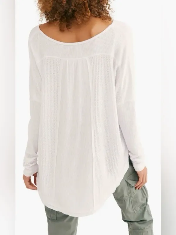 Free People Leo Henley Tee - Image 2