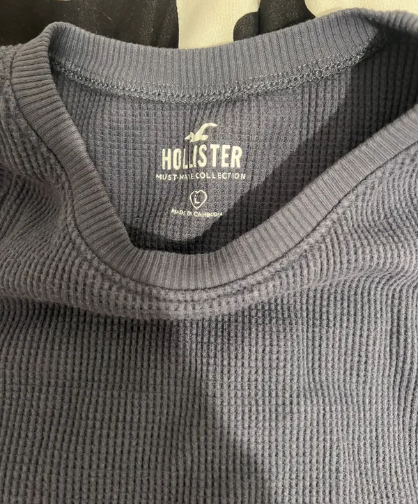 Hollister Ribbed High Neck Tank - Image 2