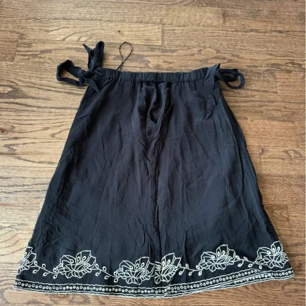 L*Space Sweet Dreams Mini Dress Sleeveless Embroidered Swim Cover Up White Lotus - Image 5