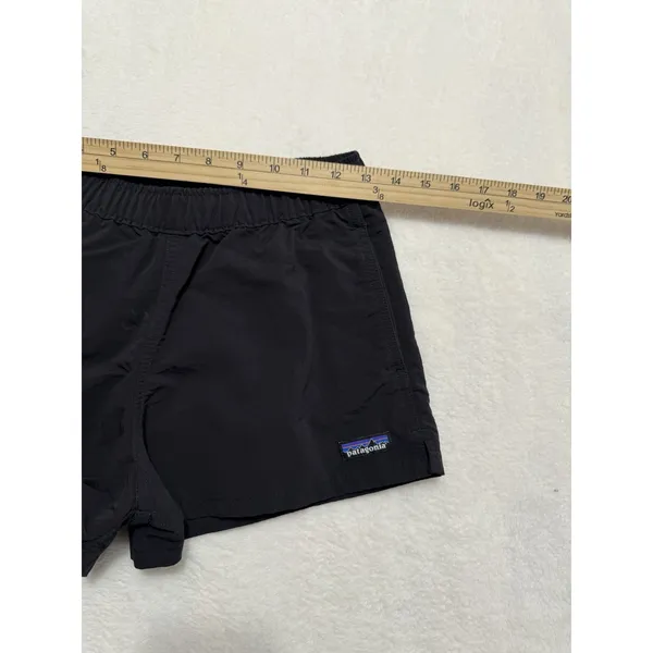 Patagonia Women's Barely Baggies Black Shorts Size XSmall - Image 7