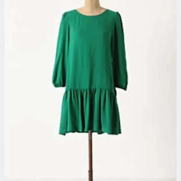 ✨ Anthropologie Meadow Rue Green Dress ✨ - Image 3