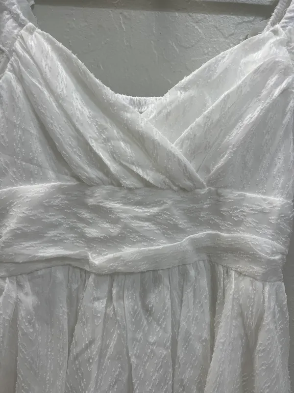 Shein White Sundress Flowy - Image 5