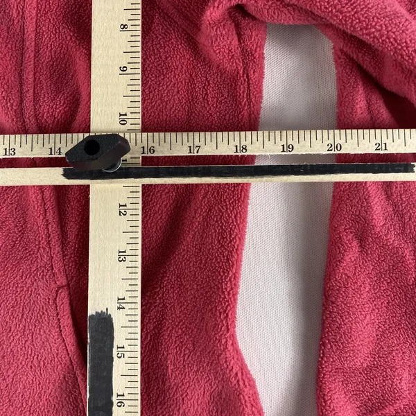 Columbia Jacket Womens Medium Pink Full Zip‎ Fleece Outdoor Zip Pockets Ladies - Image 8