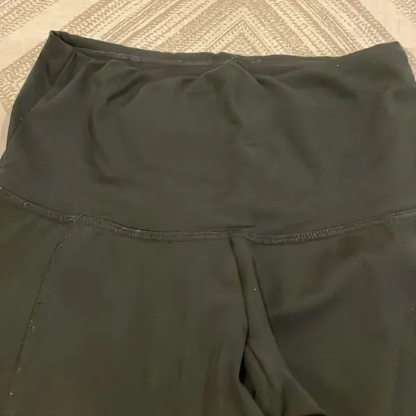 Strut This Women’s Black High Waist Mesh Panel Leggings - Image 4