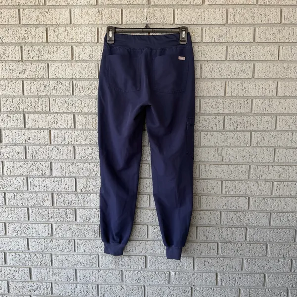 Figs Zamora Jogger Scrub Pants Navy Blue Size XXS Petite - Image 6
