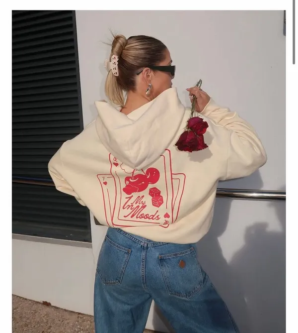 Revolve In my Moods Hoodie - Image 2