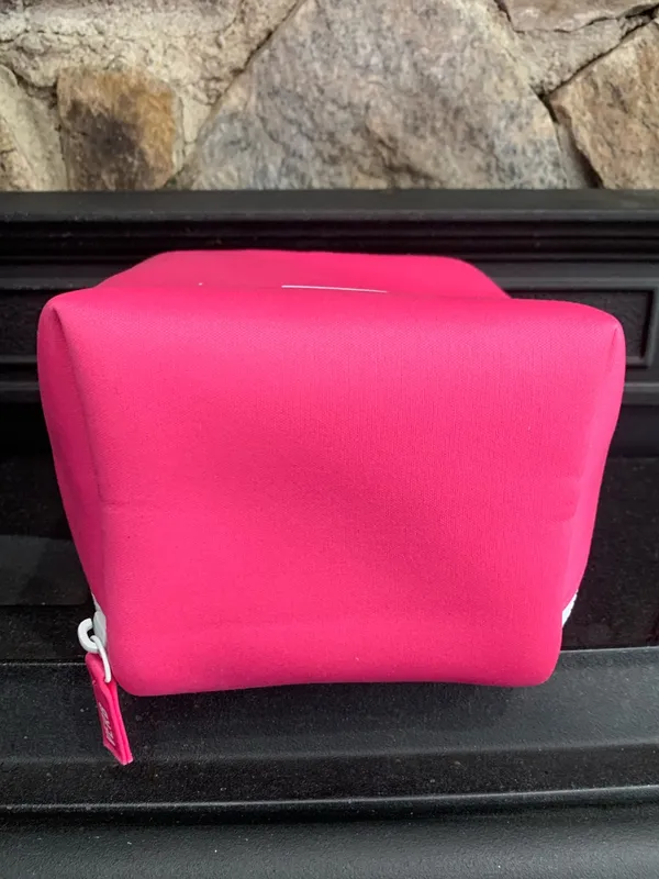 Verb Zip Around Makeup Case Cosmetic Bag Hot Pink Brand New Makeup Not Included - Image 8