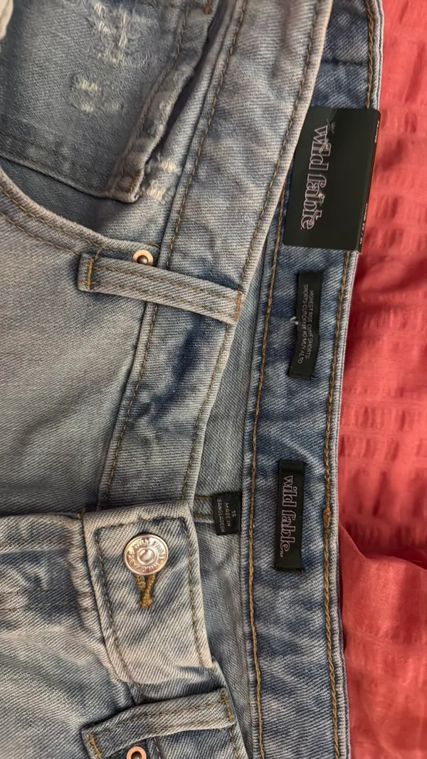 Wild fable denim shorts - Image 2