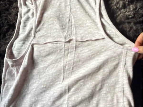 Free People Sleeveless Cowl Neck Tank Top - Light Pink - Image 4