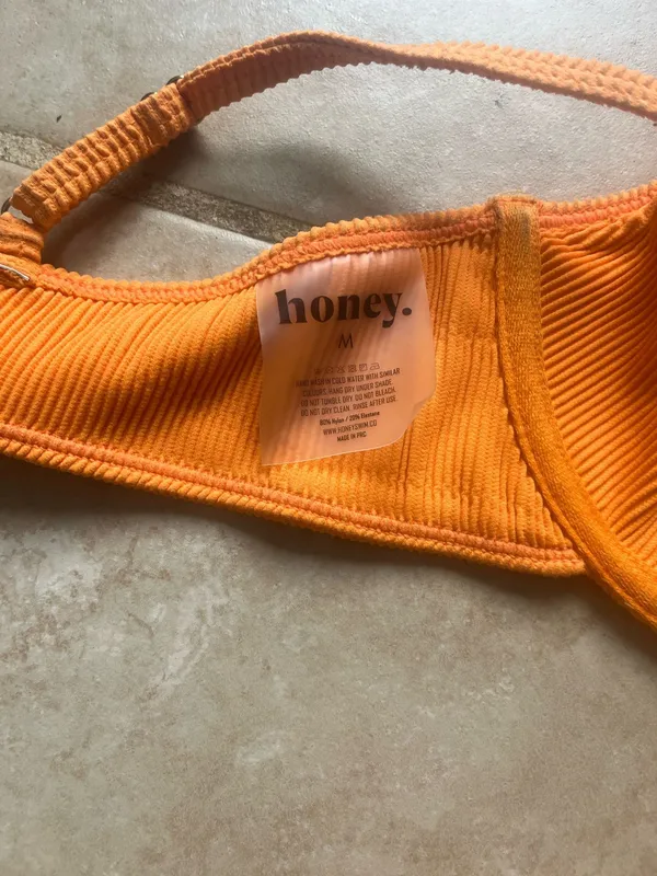 Honey swim bikini set Orange Size M - Image 6