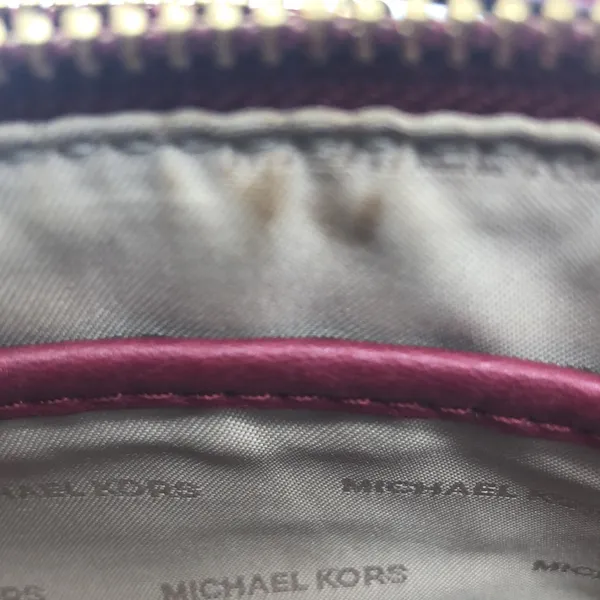 Michael Kors Burgundy Crossbody Bag - Image 5