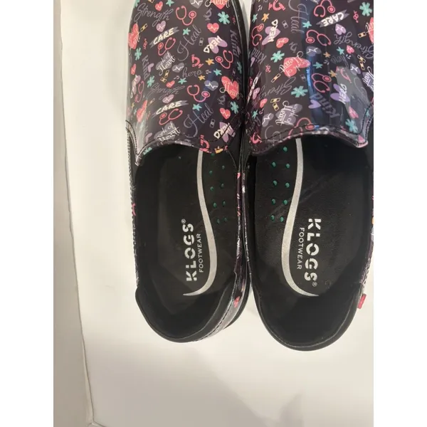 Klogs by Koi Women’s Nursing Clogs Healthcare Print Slip Resistant Shoes - Image 5