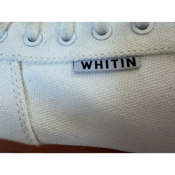 WHITIN Barefoot Shoes Women's size 9.5 10 EU 41 White Wide Toe Box Gum Sole - Image 7