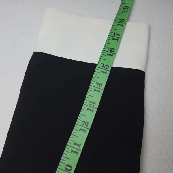 Anthropologie English Factory NWT 41P Black White Colorblock Collared Shift‎ Mini Dress XS - Image 13